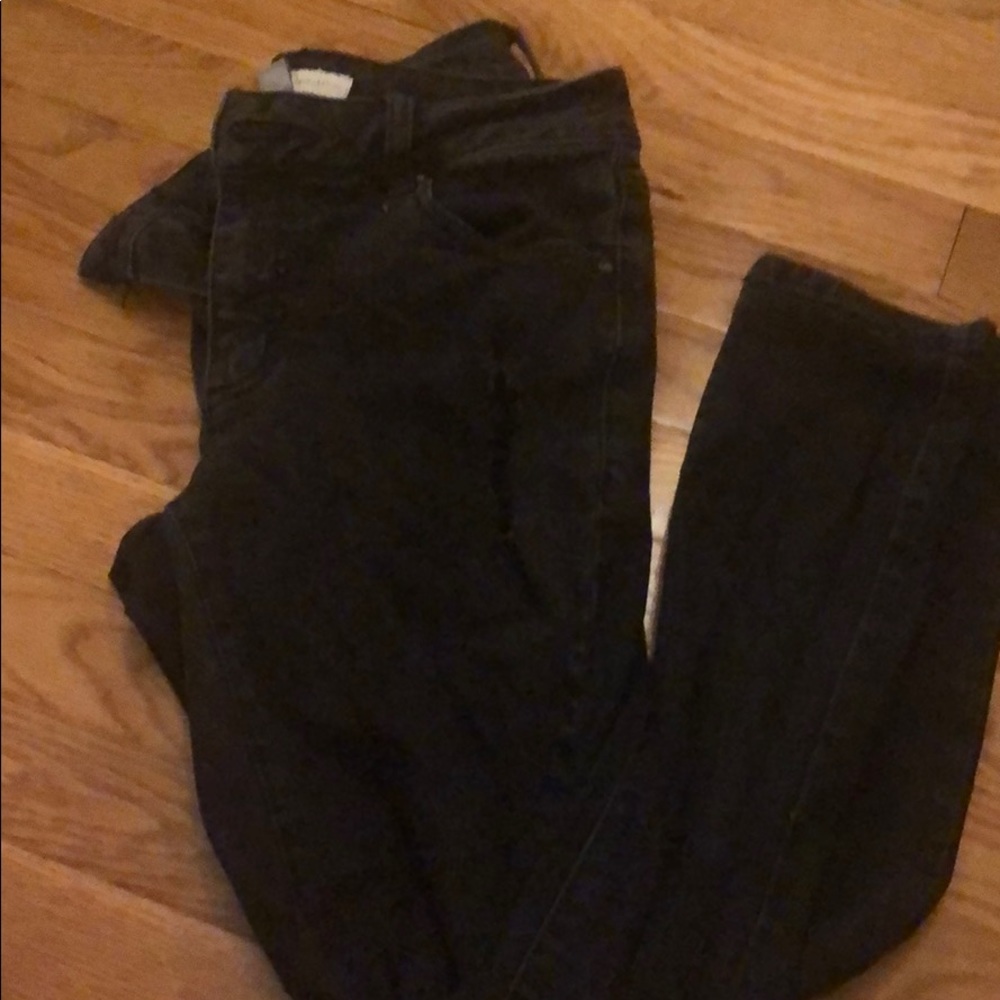 Black denim